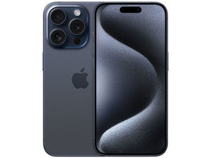 Smartphone Apple iPhone 15 Pro: Chip A17 Pro, 128GB, Pantalla 6.1", Bluetooth 5.3, Wi-Fi, 5G, iOS, Titanio Azul