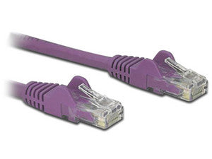Cable de Red StarTech Cat6 UTP, 50cm, 1Gbps, Color Morado.