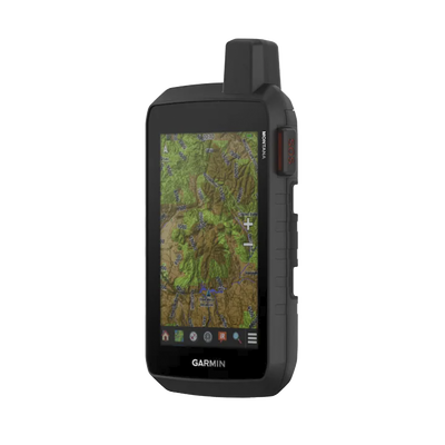 Navegador GPS Outdoor / Pantalla Táctil WVGA 5″ / Resolución 480 x 800 píxeles / Batería de Ion-Litio hasta 24 Horas / Resistencia IPX7 / MIL-STD-810