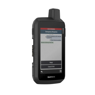 Navegador GPS Outdoor / Pantalla Táctil WVGA 5″ / Resolución 480 x 800 píxeles / Batería de Ion-Litio hasta 24 Horas / Resistencia IPX7 / MIL-STD-810