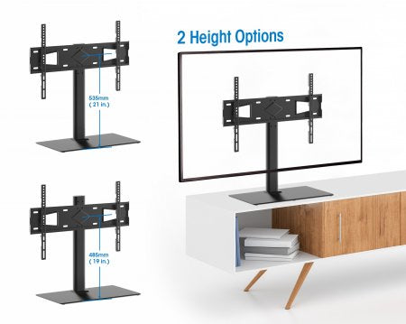 Manhattan Soporte de montaje de TV, con altura ajustable soportes para tv 45 kg 81,3 cm (32") 165,1 cm (65") 100 x 100 mm