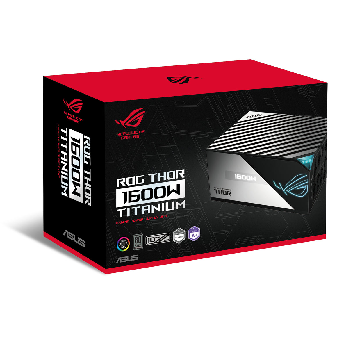 ASUS ROG-THOR-1600T-GAMING unidades de fuentes de alimentación 1600 W 100 - 240 V Activo 100 W