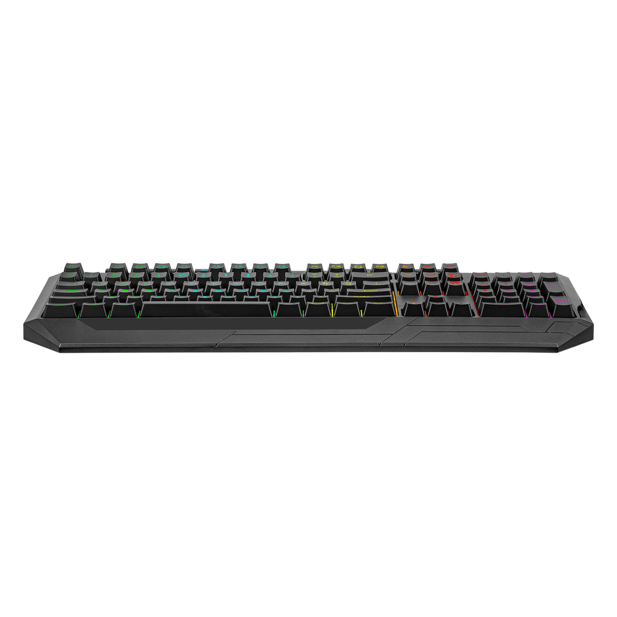 Cooler Master Peripherals DEVASTATOR 3 RGB teclado Juego USB QWERTY Negro, Alámbrico, Interruptor de membrana, LED RGB