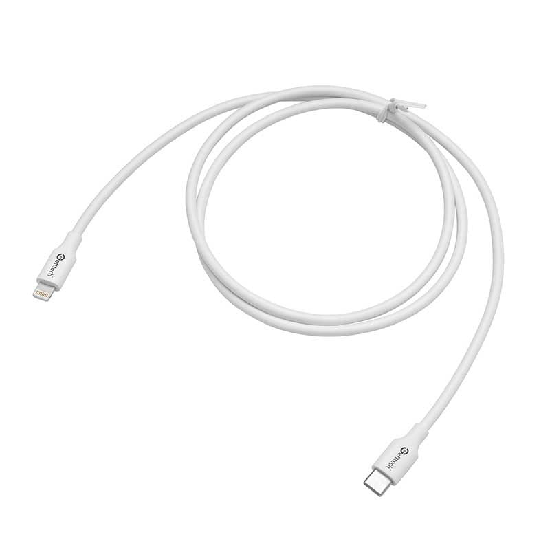 Getttech GCL-LTUT-0 cable Lightning 1 m Blanco, USB C, Macho, Macho | Cables Lightning