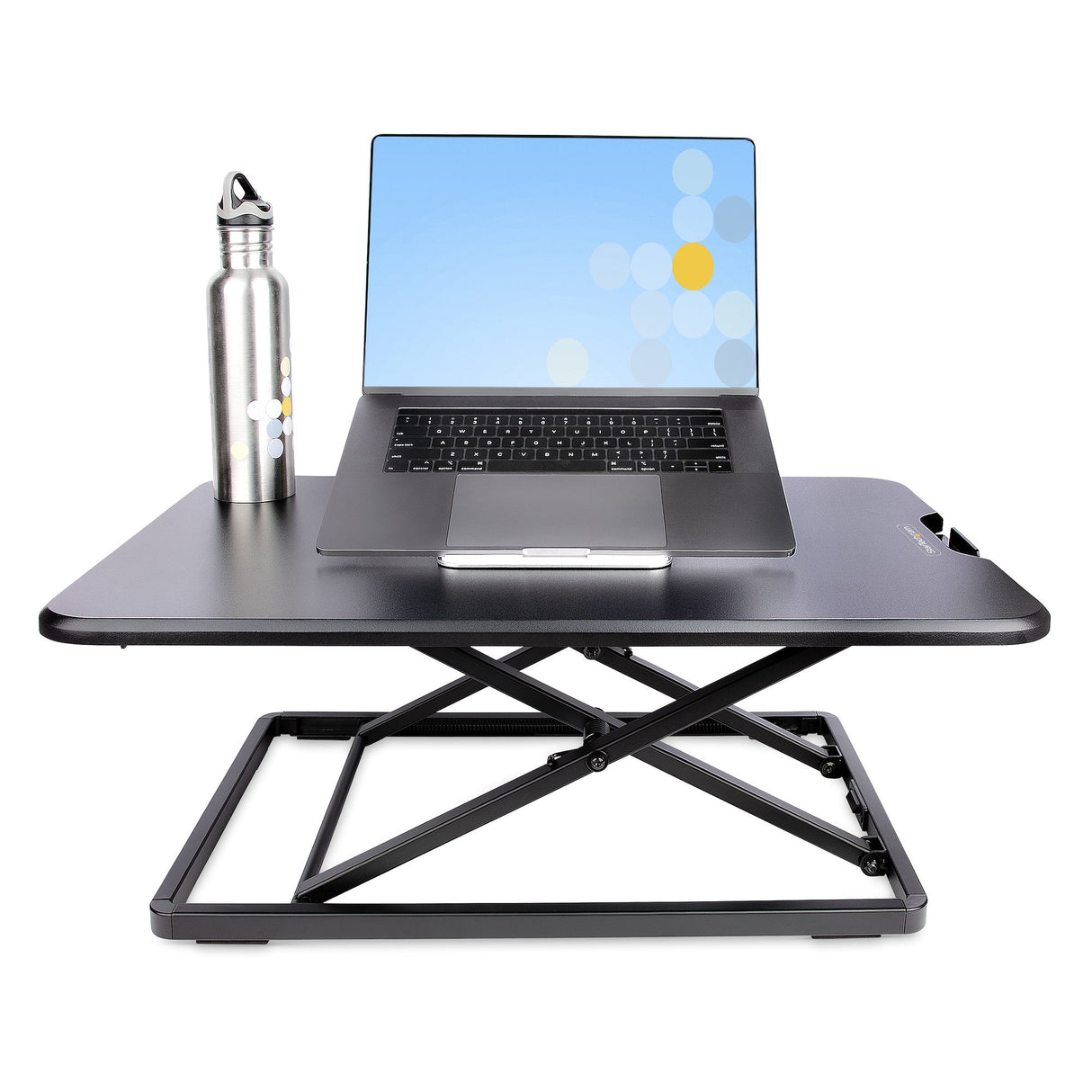 StarTech.com Convertidor de Escritorio de Pie y Sentado para Portátil - Hasta 8kg - Elevador de Altura Ajustable - Conve