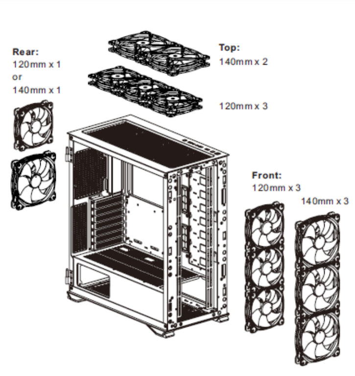 Thermaltake H700 Midi Tower Negro