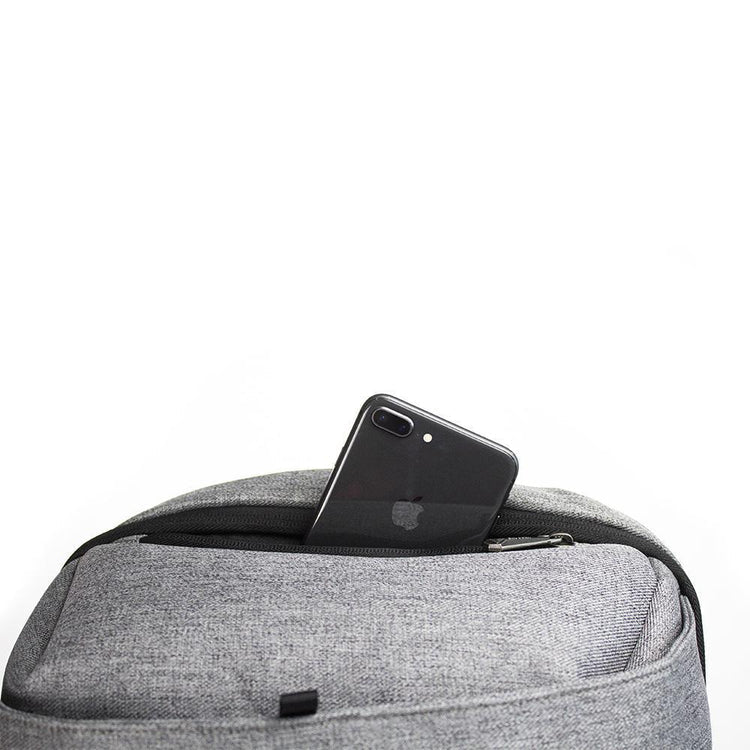 Skypeak NETT-115GR mochila Mochila casual Gris, Compartimento del portátil