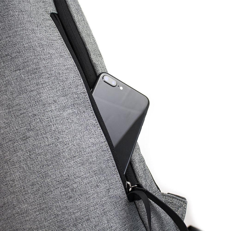 Skypeak NETT-115GR mochila Mochila casual Gris, Compartimento del portátil