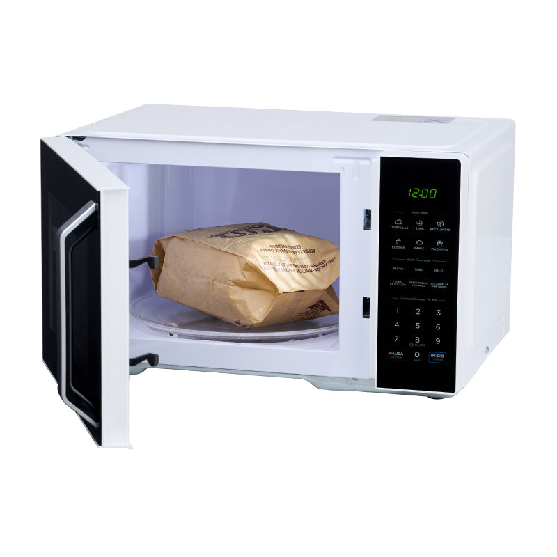 Midea MMDX11S2BW microondas Negro Solo microondas Integrado 31 L 1500 W, Pantalla incorporada, LED