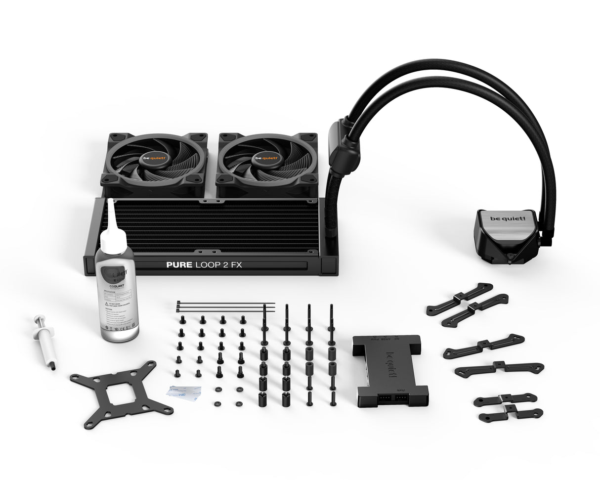 be quiet! Pure Loop 2 FX 240mm sistemas de refrigeración para ordenadores Procesador 12 mm 8 dB 32,3 dB