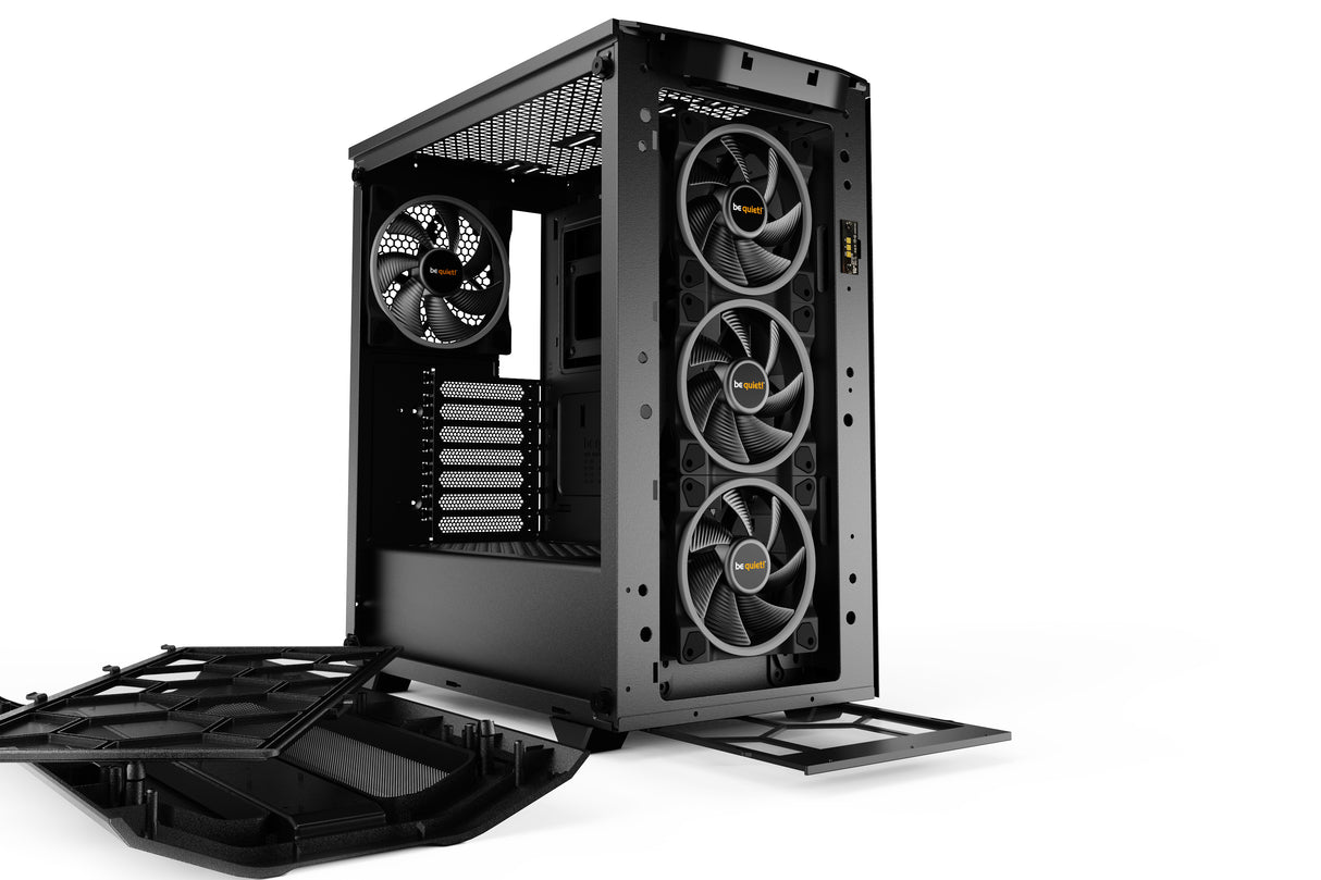 be quiet! PURE BASE 500 FX Black carcasas ordenador Midi Tower PC Negro ATX, micro ATX, Mini-ITX