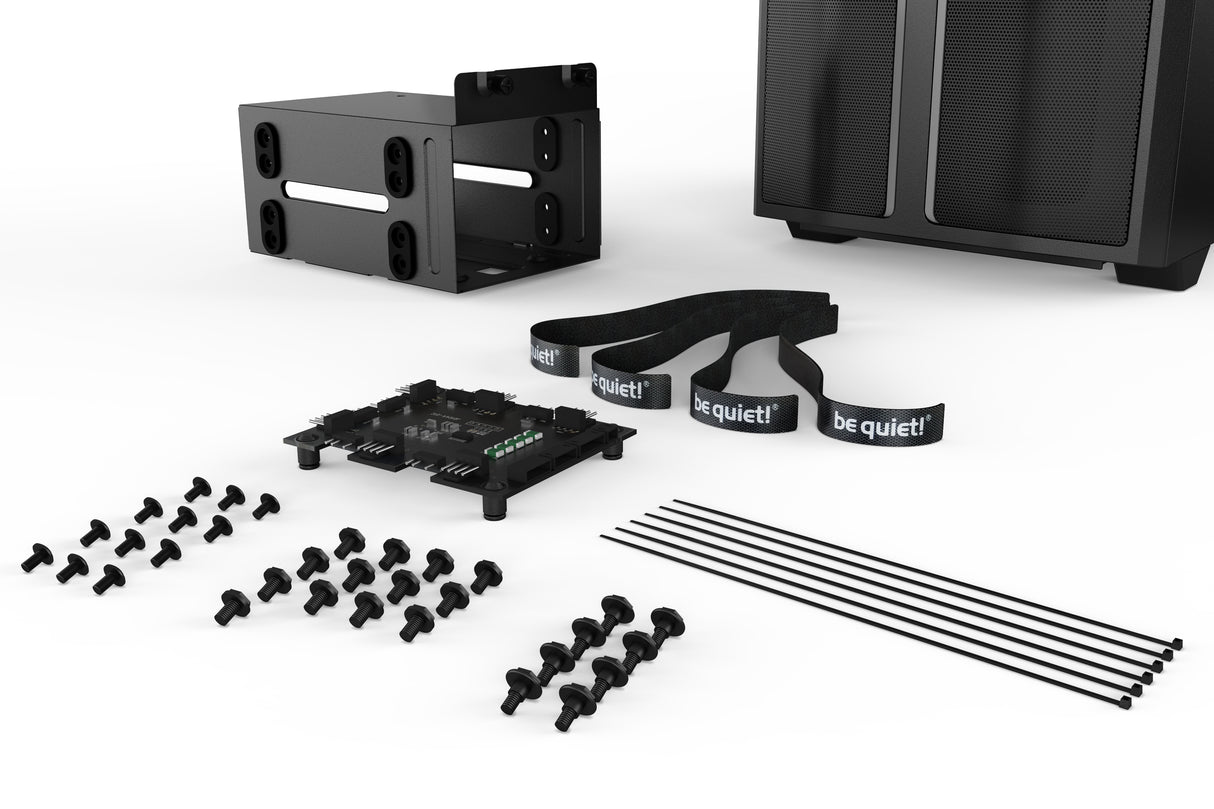 be quiet! PURE BASE 500 FX Black carcasas ordenador Midi Tower PC Negro ATX, micro ATX, Mini-ITX