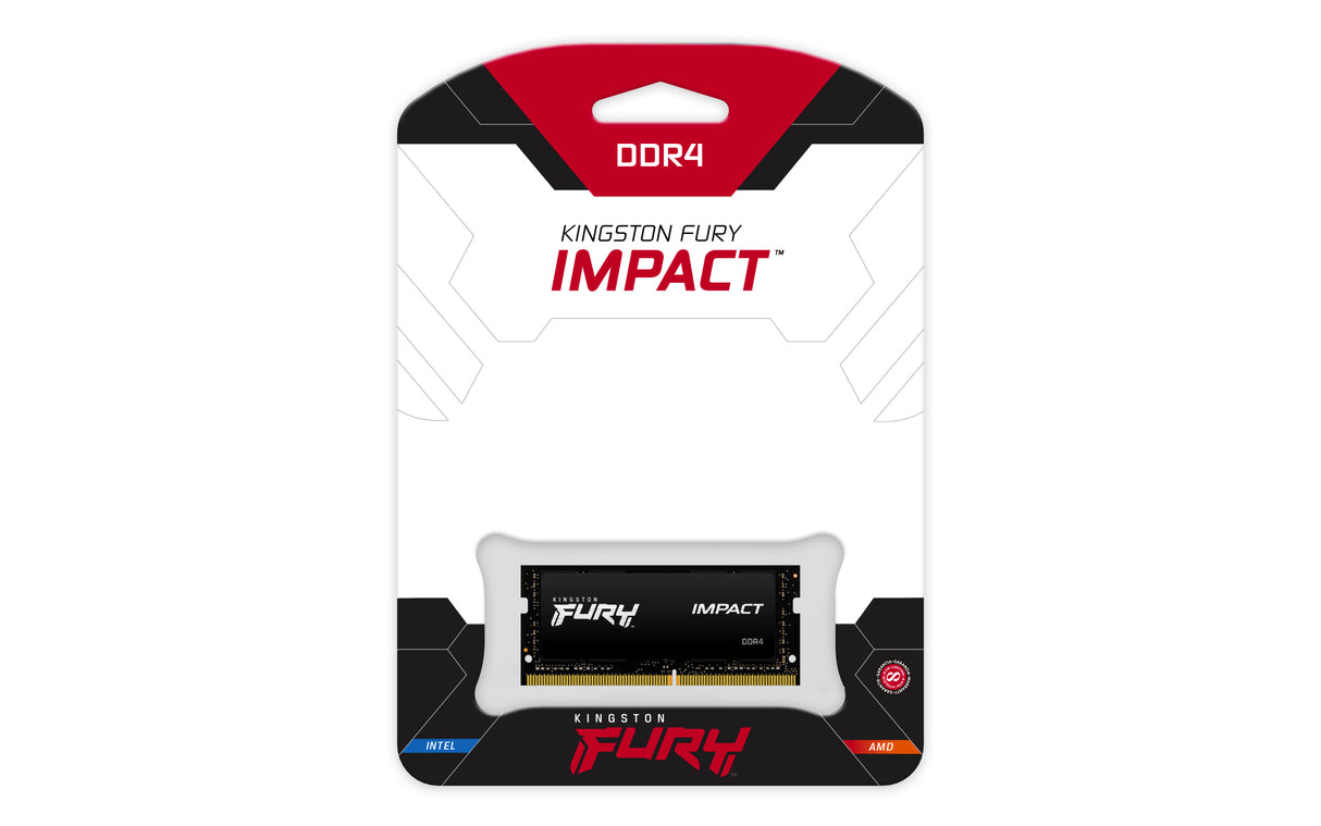 Kingston Technology 32GB 3200MT/s DDR4 CL20 SODIMM FURY Impact Memoria RAM 20 32 GB 1 x 32 GB DDR4