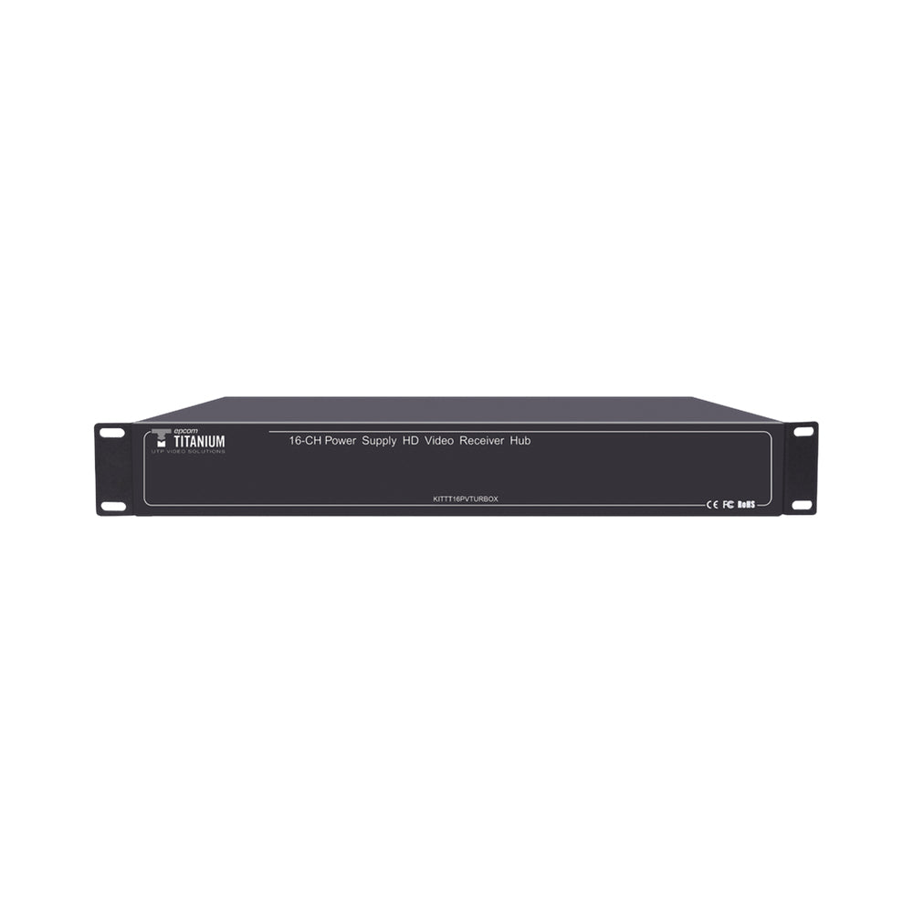 Epcom KIT-TT16PVTURBOX-RX receptor AV Negro