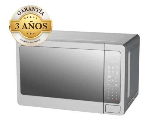 WINIA KOS63MSS microondas Plata Solo microondas Mostrador 19.8 L 1150 W, Pantalla incorporada, LED