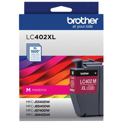 LC402XLMS - CARTUCHO TINTA MAGENTA REND 1500 PAGINAS