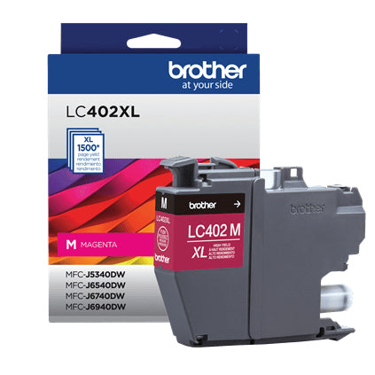 Brother LC402XLMS Cartucho de Tinta 1 pieza(s) 1 1500 páginas Original