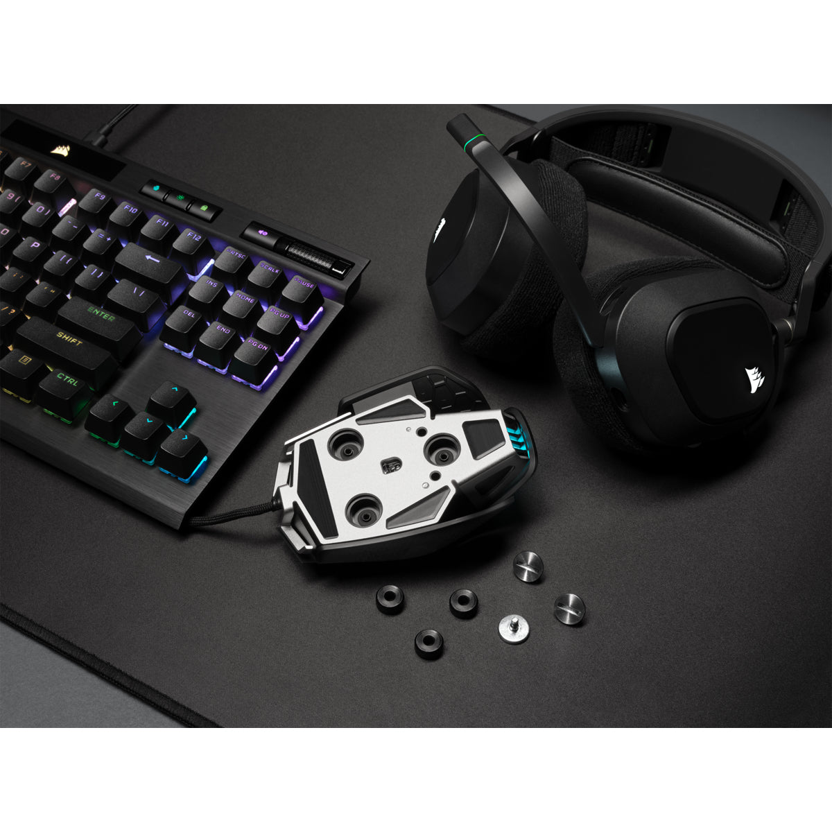 Corsair M65 RGB ULTRA ratón Juego mano derecha USB tipo A Óptico 26000 DPI