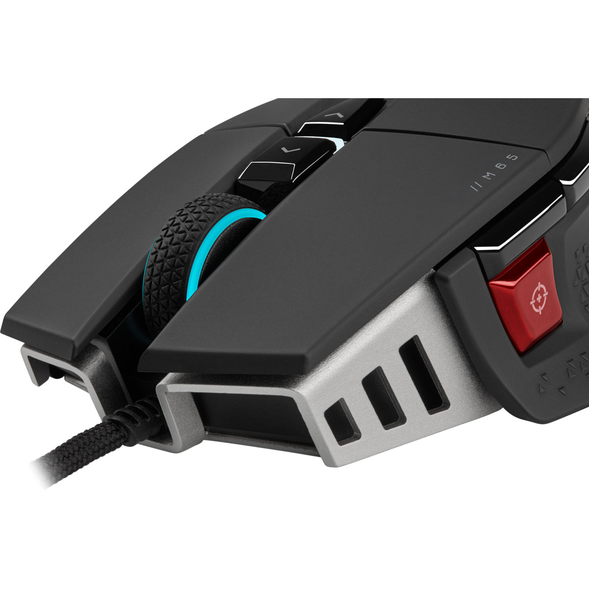 Corsair M65 RGB ULTRA ratón Juego mano derecha USB tipo A Óptico 26000 DPI