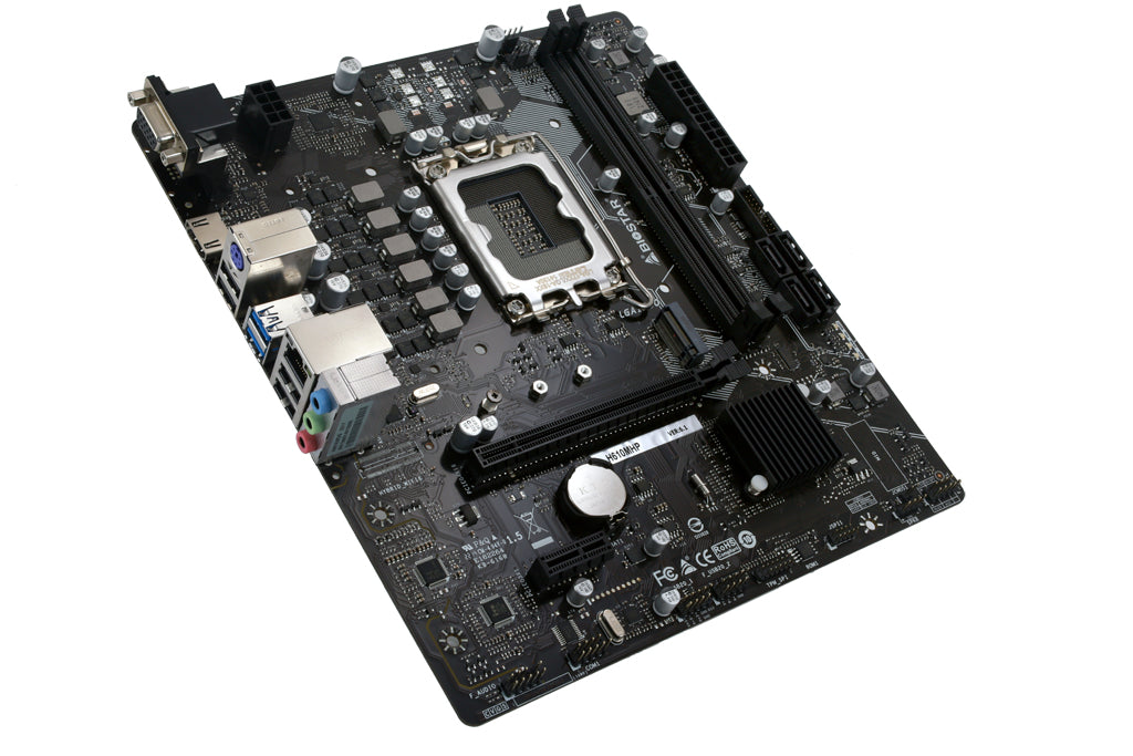 Biostar H610MHP placa base Intel H610 LGA 1700 Micro ATX, Intel® Celeron®, DDR4-SDRAM