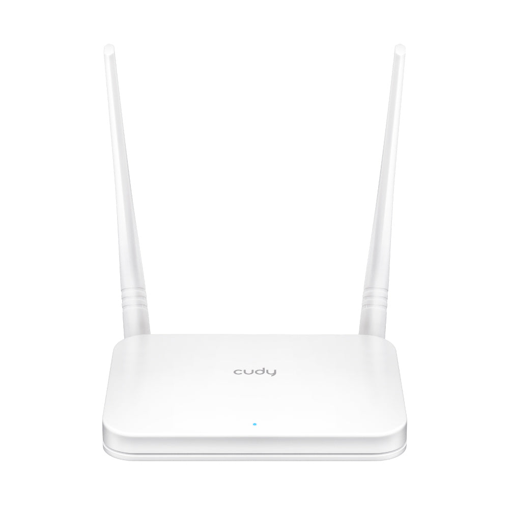 Cudy WR300 router inalámbrico Ethernet rápido Banda única (2,4 GHz) Blanco, Wi-Fi 4 (802.11n), Router de mesa
