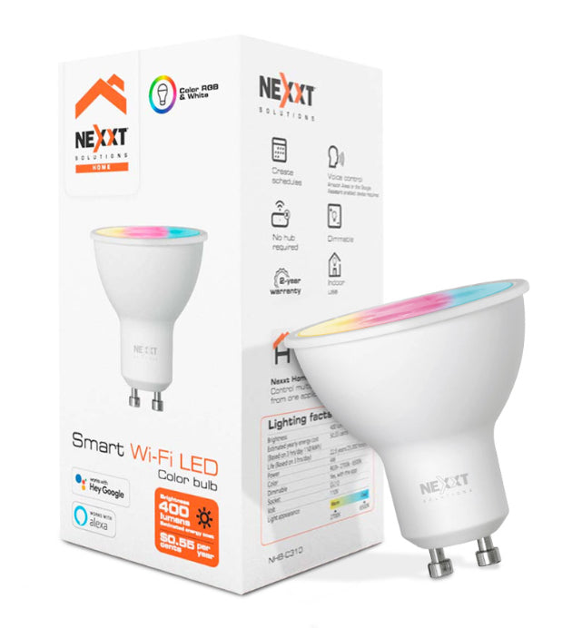 Nexxt Solutions NHB-C310 energy-saving lamp Multi 4 W GU10
