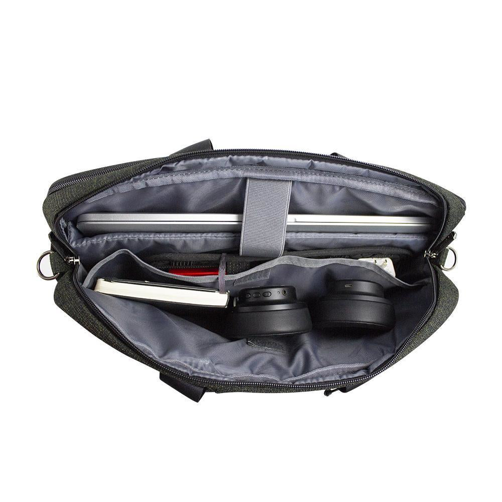 Skypeak TEXM-117GR maletín para laptop 43.2 cm (17") Gris, Tirante para hombro
