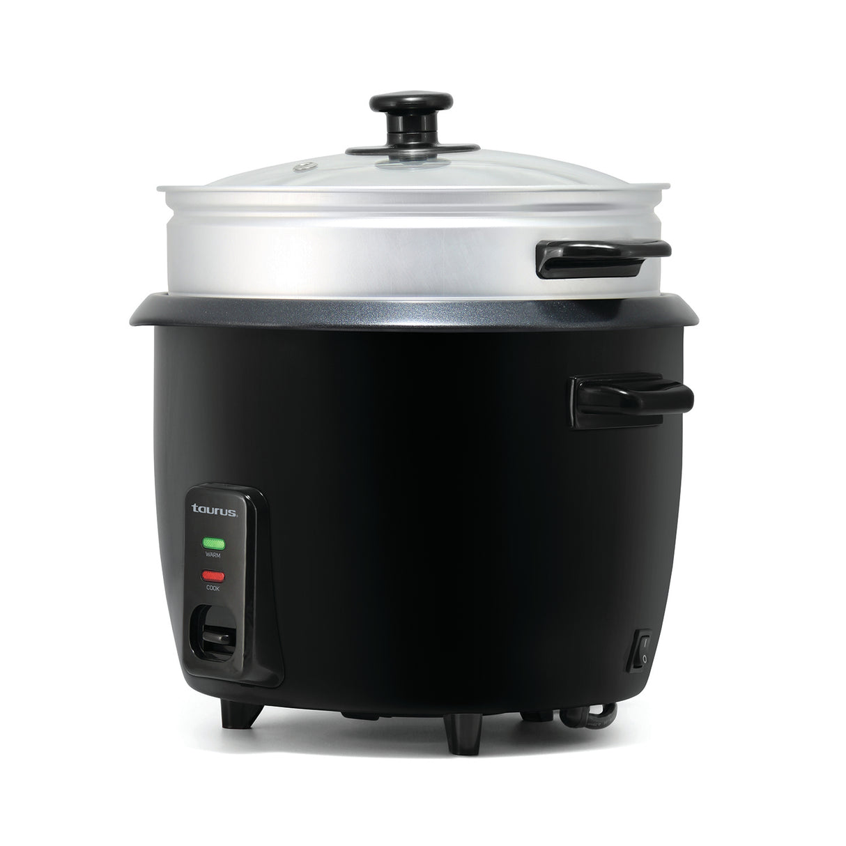 Taurus M96813900 arrocera 1.8 L 700 W Negro, RISE | Arroceras