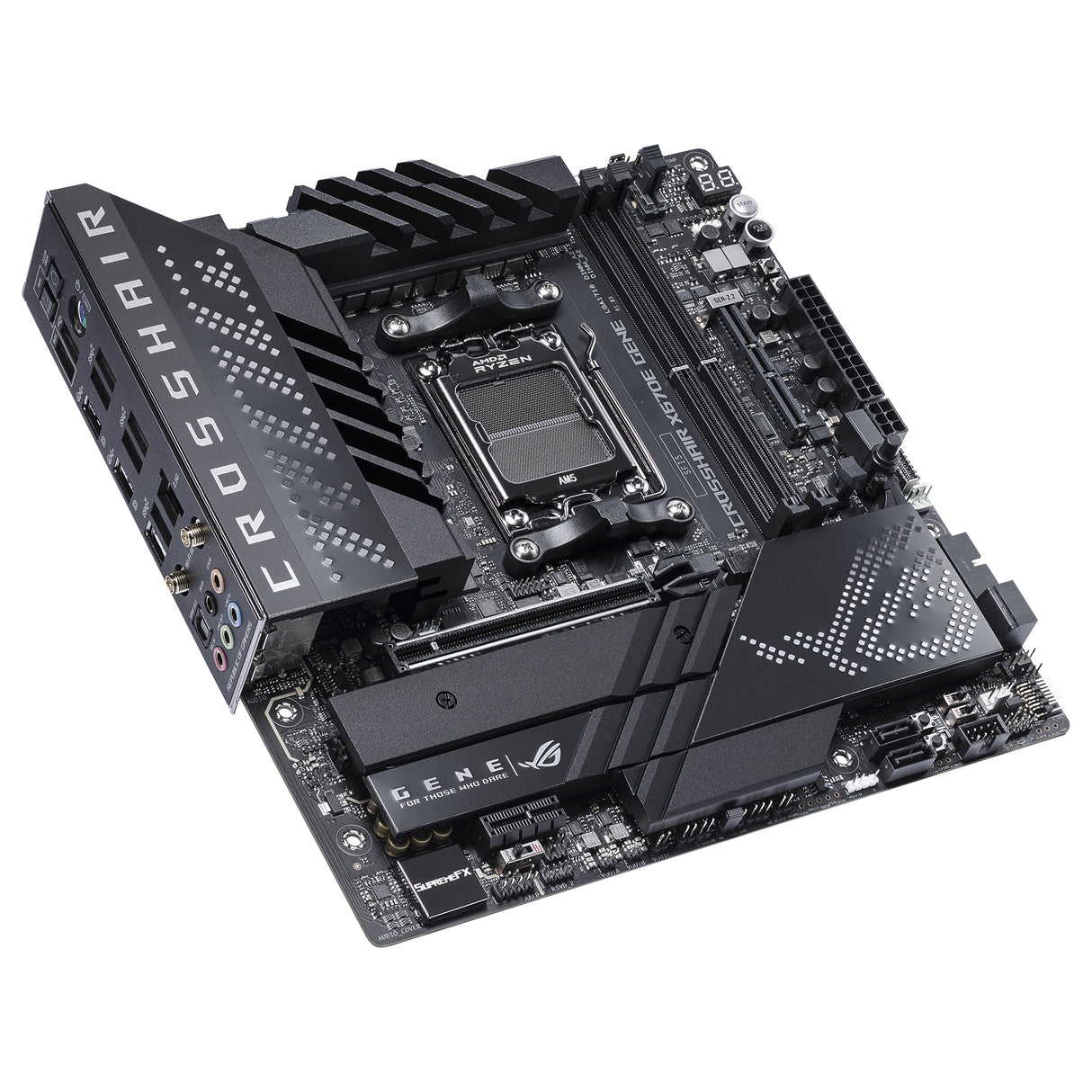 ASUS ROG CROSSHAIR X670E GENE placas base AMD Zócalo AM5 Zócalo AM5 DDR5-SDRAM