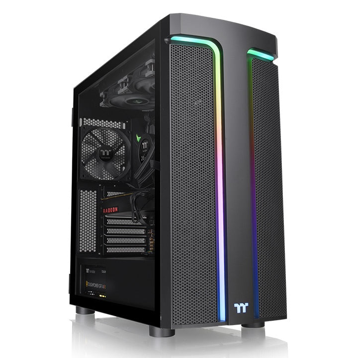Thermaltake H590 TG ARGB Midi Tower Negro, ATX, EATX, Micro ATX, CA-1X4-00M1WN-00