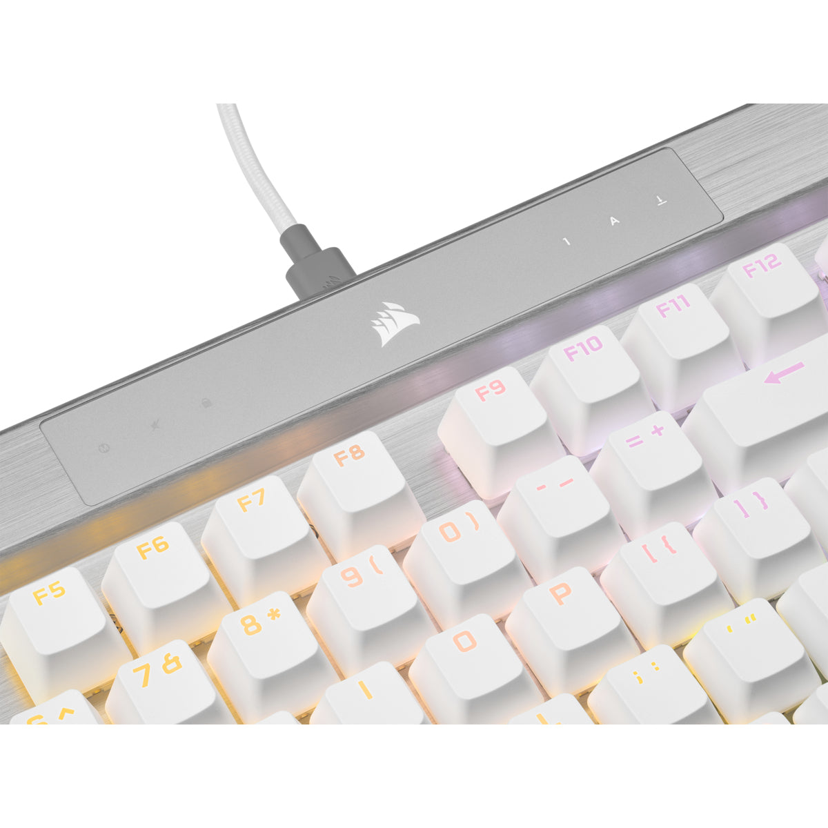 Corsair CH-910951A-NA teclado Juego USB Blanco