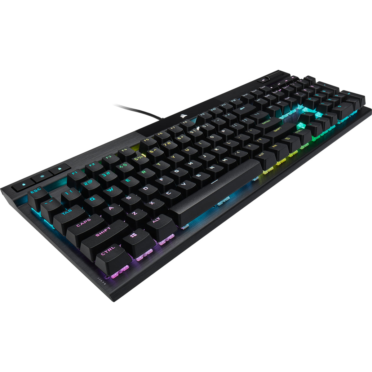 Corsair K70 PRO teclado Juego USB QWERTY Internacional de EE.UU. Negro