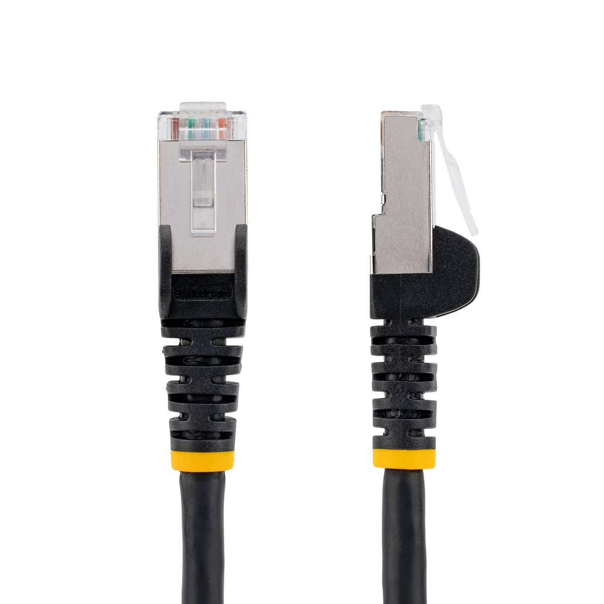 StarTech.com NLBK-6F-CAT6A-PATCH Cable Negro 1,8 m Cat6a S/FTP (S-STP)