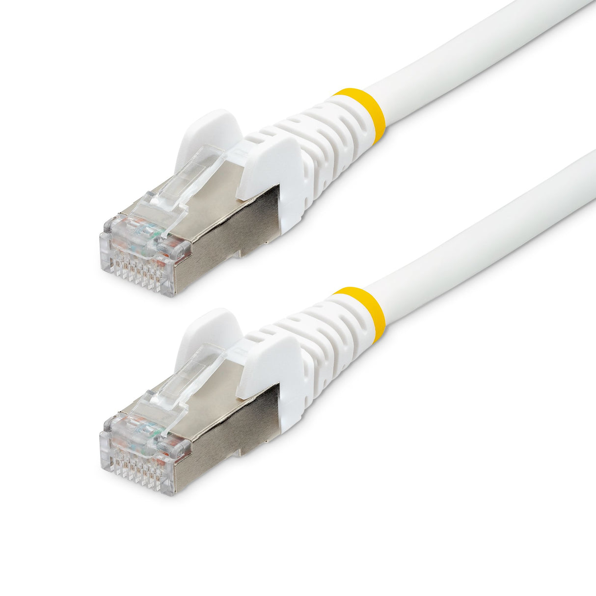 StarTech.com NLWH-7F-CAT6A-PATCH Cable Blanco 2,1 m Cat6a S/FTP (S-STP)