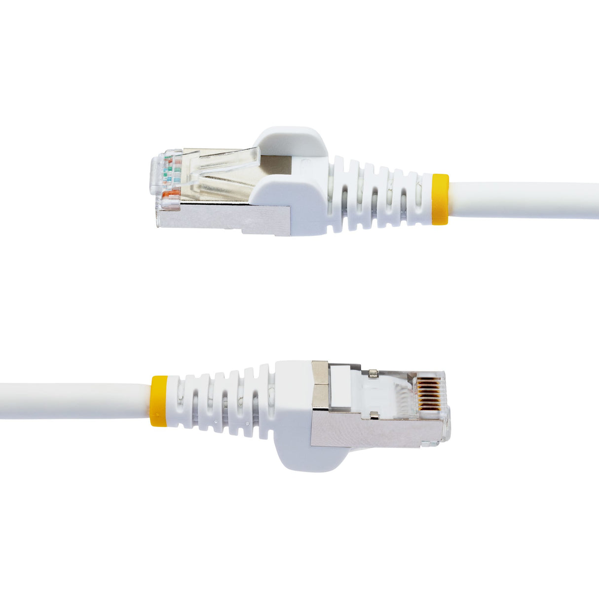 StarTech.com NLWH-7F-CAT6A-PATCH Cable Blanco 2,1 m Cat6a S/FTP (S-STP)