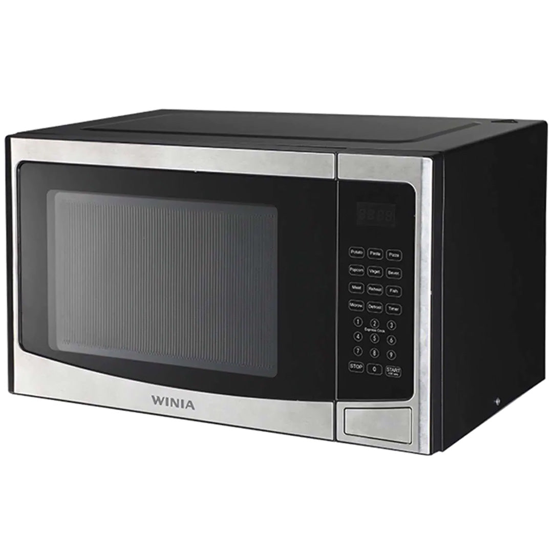 WINIA KOS-1N1SB microondas Negro, Plata Solo microondas Mostrador 1580 W, Pantalla incorporada, LED, Botones