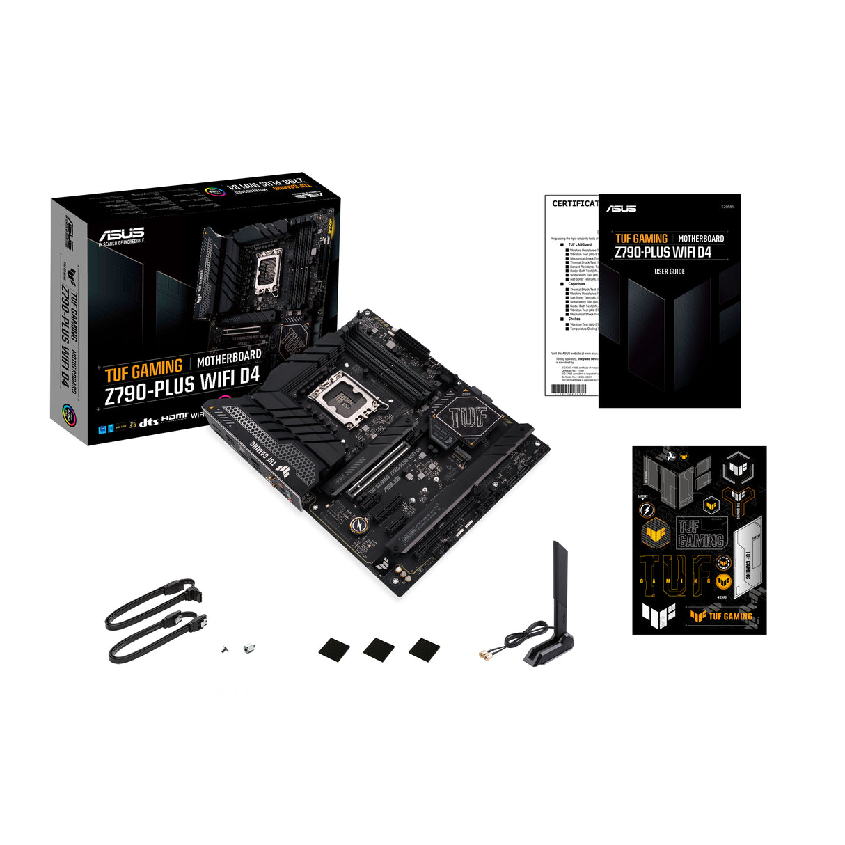 ASUS TUF GAMING Z790-PLUS WIFI D4 placas base Intel LGA 1700 LGA 1700 DDR4-SDRAM
