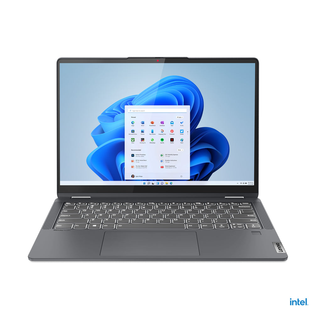 Lenovo IdeaPad Flex 5 14IAU7 Laptop Storm Grey Híbrido (2-en-1) Gris Convertible (Carpeta)