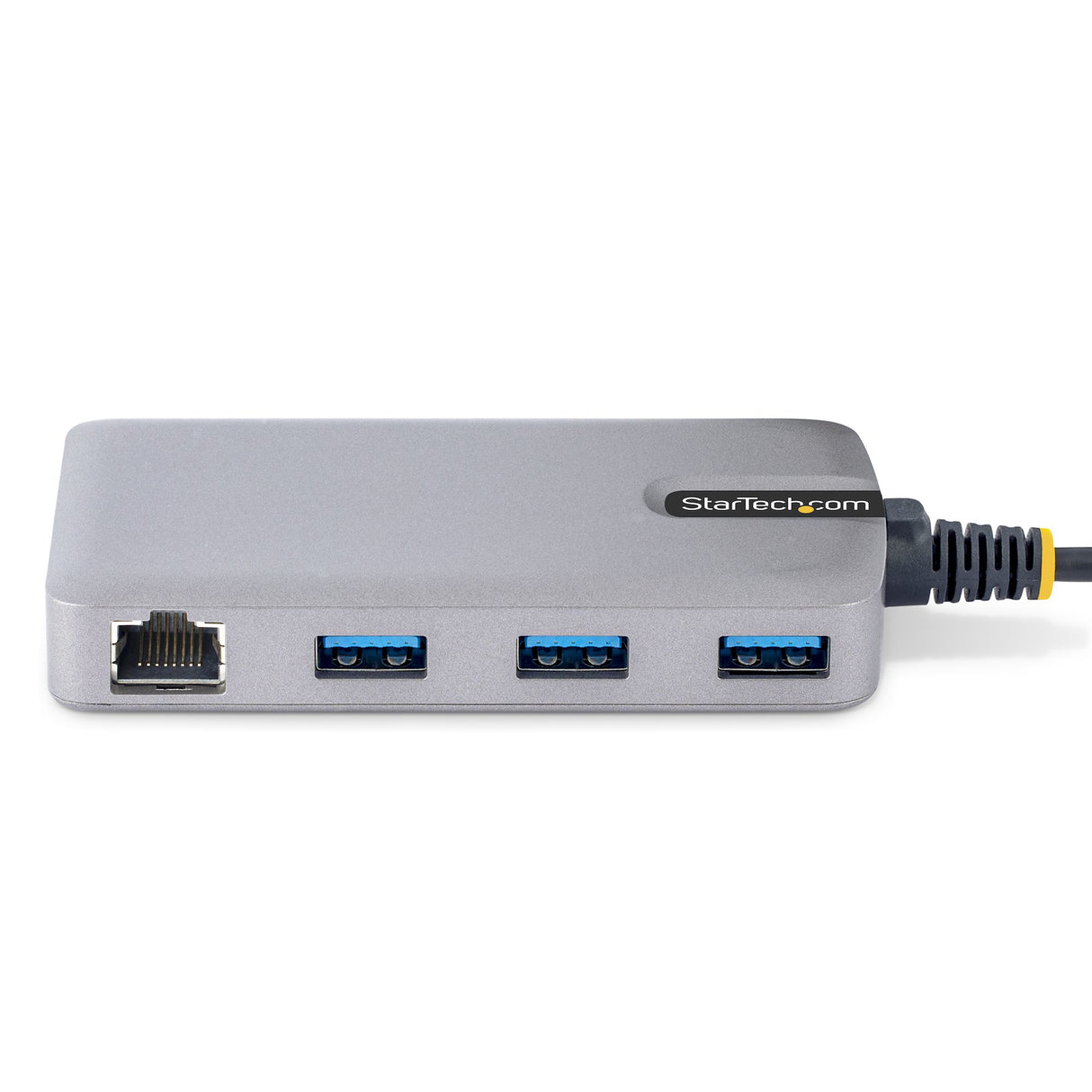 StarTech.com Hub USB-C de 3 Puertos USBA - USB 3.0 de 5Gbps - Alimentado por el Bus - Concentrador USB-C de 3 Puertos USB-A - Ladrón USB-C Portátil - Red Ethernet RJ45 Gigabit Laptop Alámbrico USB 3.2 Gen 1 (3.1 Gen 1) Type-C 1 3