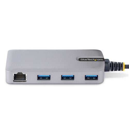 StarTech.com Hub USB de 3 Puertos USBA - USB 3.0 de 5Gbps - Alimentado por el Bus - Concentrador USB de 3 Puertos USB-A