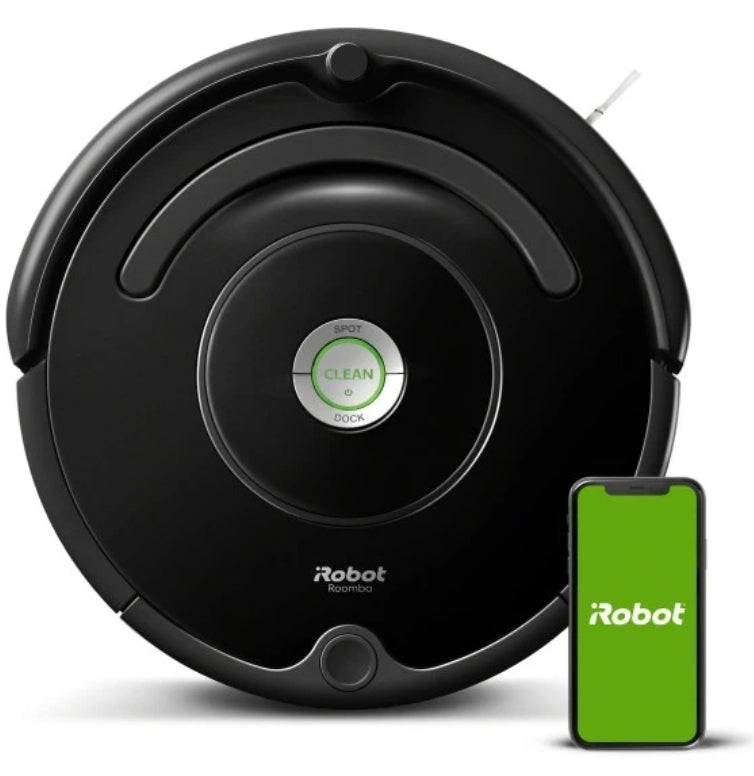 iRobot R675400 aspiradora robotizada Negro, Alrededor, Carga, Aplicación generada