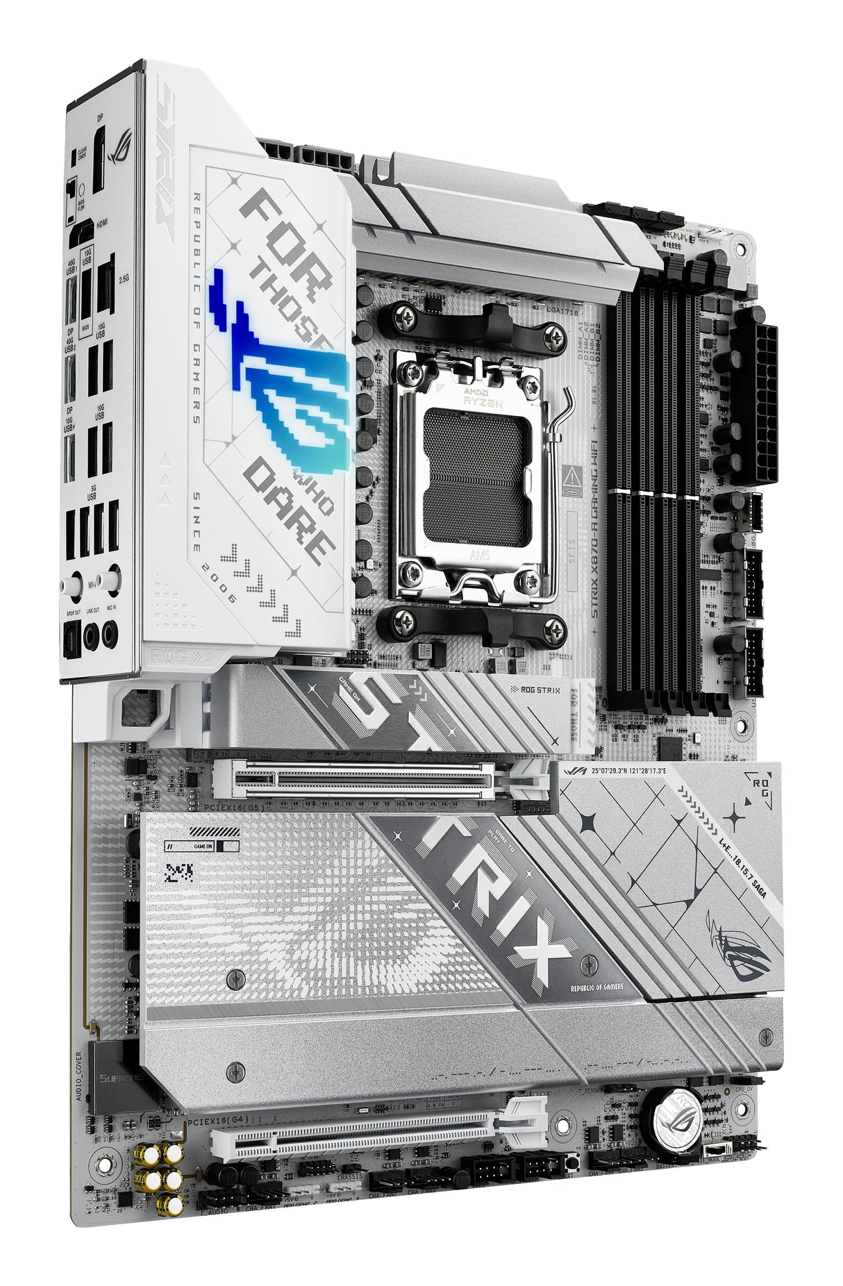 ASUS ROG STRIX X870-A GAMING WIFI placas base AMD Zócalo AM5 Zócalo AM5 DDR5-SDRAM