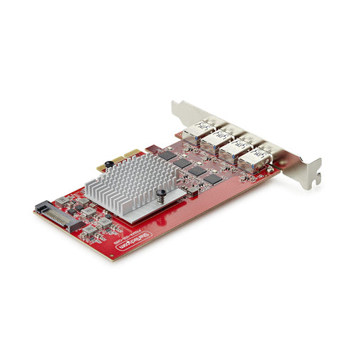 StarTech.com P10Q4A-USB-CARD Tarjetas y adaptadores de interfaz PCIe USB 3.2 Gen 2 (3.1 Gen 2) Si