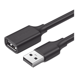 Ugreen USB A To Female Extension Cable Black 1M cable USB USB 2.0 0,48 Gbit/s Negro