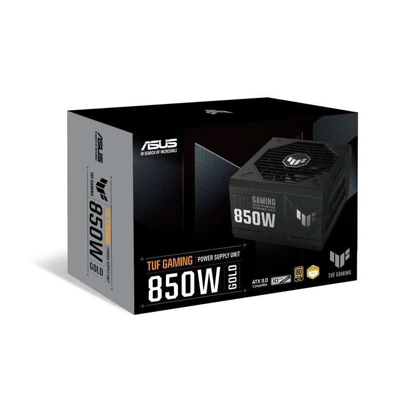 ASUS TUF-GAMING-850G unidades de fuentes de alimentación 850 W 100 - 240 V Activo 130 W