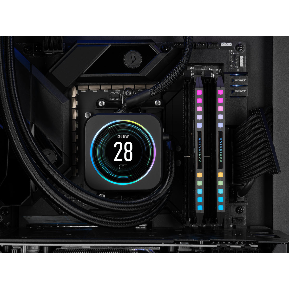 Corsair Dominator 32GB (2x16GB) DDR5 DRAM 5600MT/s C36 AMD EXPO Memory Kit módulo de memoria 288-pin DIMM, 5600 MHz