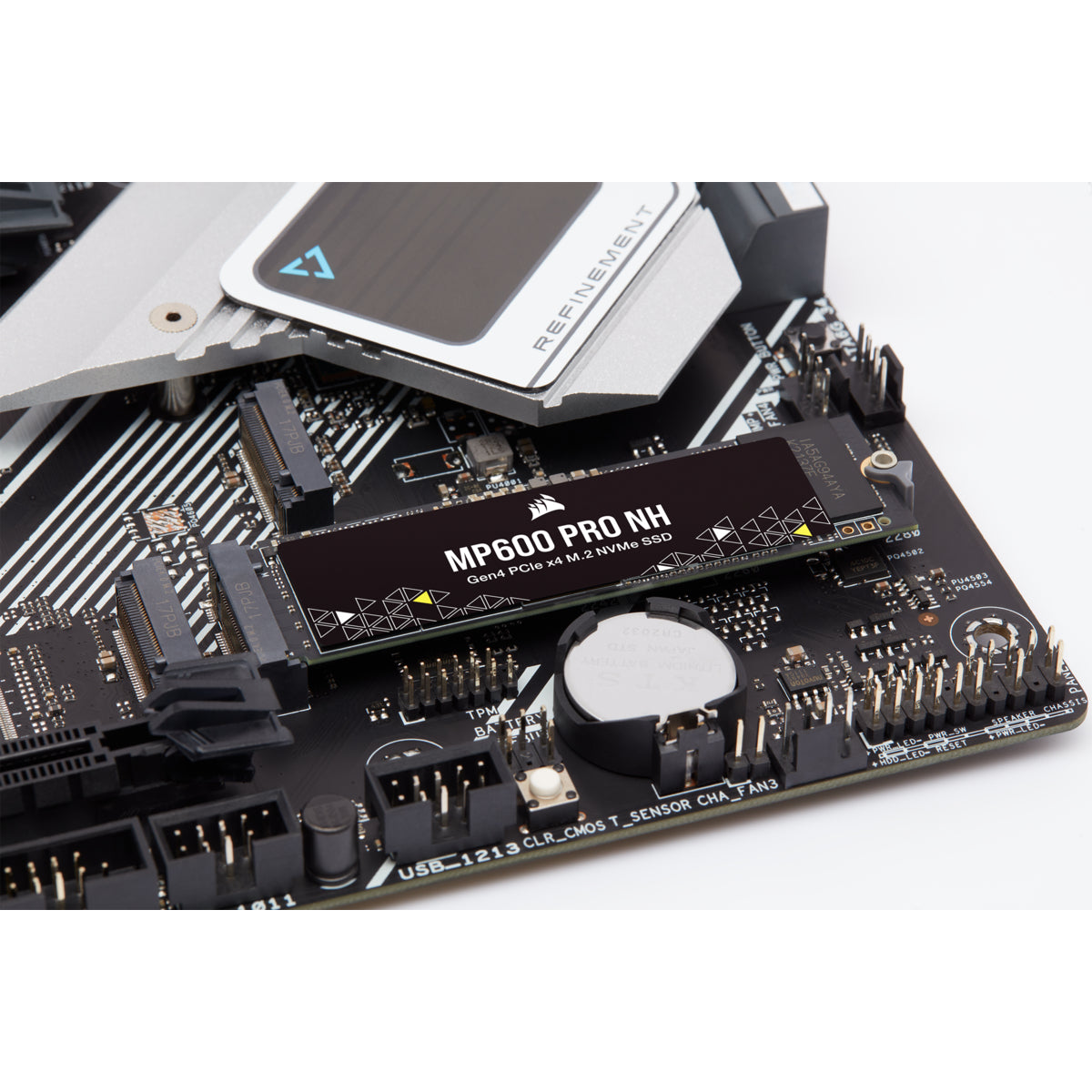 Corsair MP600 PRO NH 4 TB M.2 PCI Express 4.0 NVMe 3D TLC NAND, 7000 MB/s