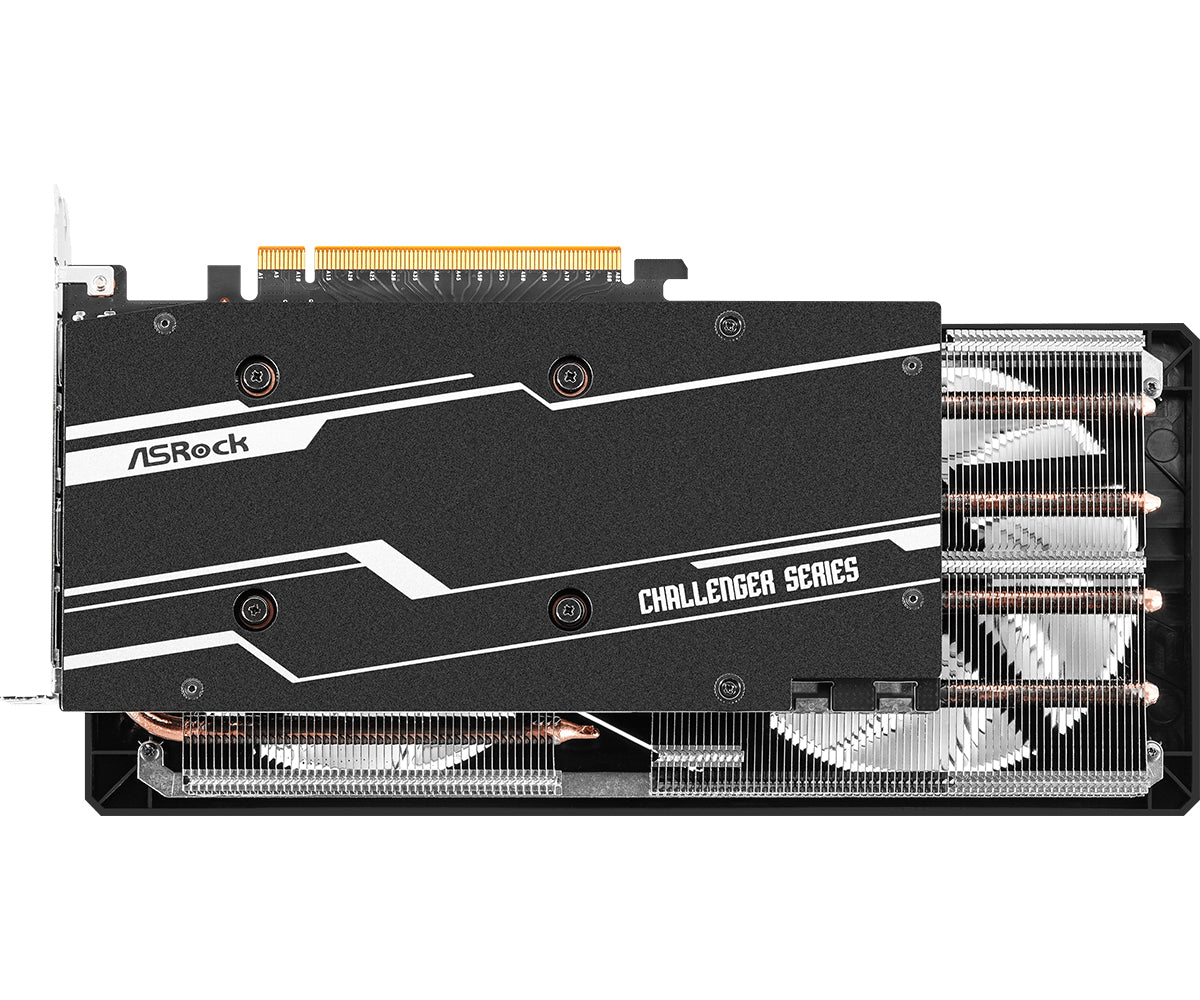 Tarjeta de Video Intel ARC Asrock Challenger A750 CLD 8GO OC Dual Fan GDDR6 PCIe 4 0 256 bits HDMI DP