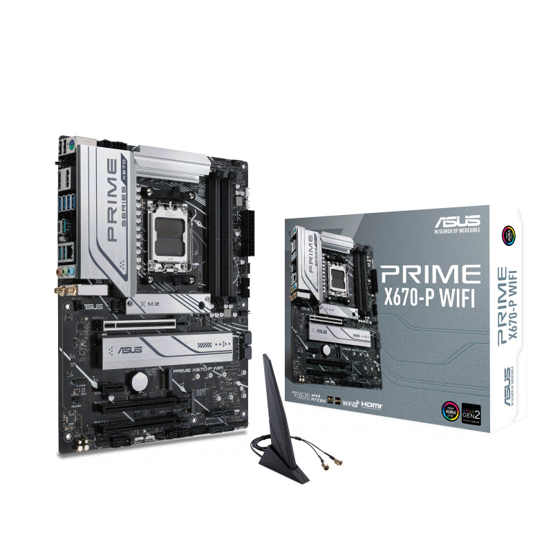 ASUS PRIME X670-P WIFI placas base AMD Zócalo AM5 AMD Ryzen™ 7 DDR5-SDRAM
