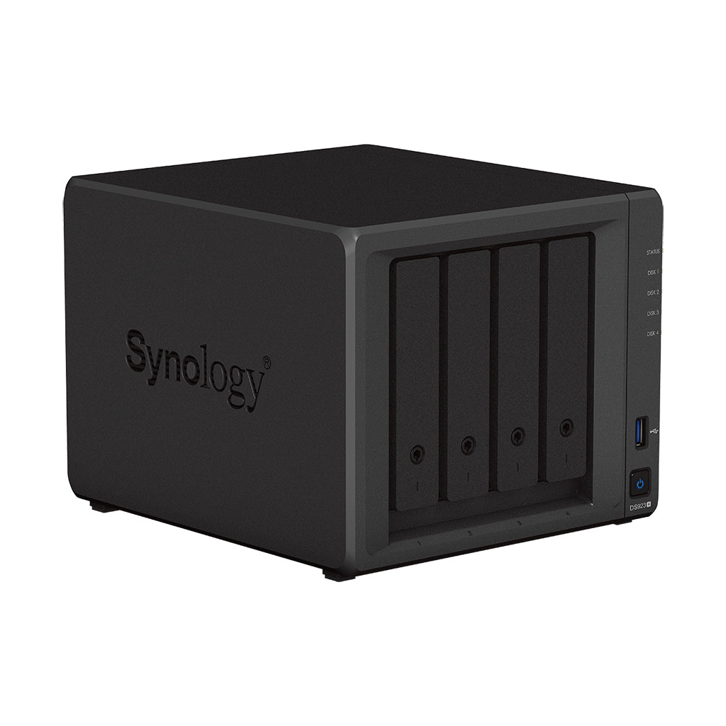 Synology DiskStation DS923+ servidor NAS o de almacenamiento Tower Ryzen Embedded R1600 4 GB DDR4L 0 TB DiskStation Mana